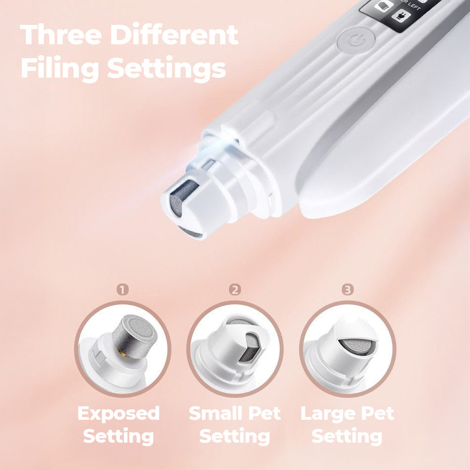 2 in 1 Pet nail trimmer