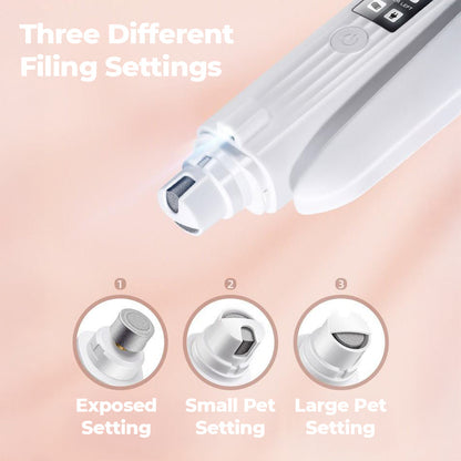 2 in 1 Pet nail trimmer